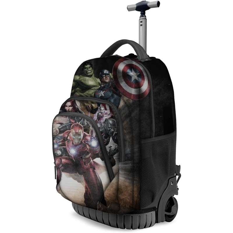 Mochila Trolley Avengers Marvel 27x32x47cm.