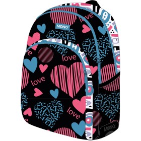 Mochila Doble Monky Corazon