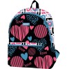 Mochila C/Bolsillo Monky Corazon 41cm