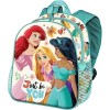 Mochila 3D Princesas Disney 31x27x11cm.