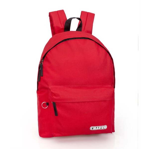 Mochila El Charro Basic Red 33x13x43cm.