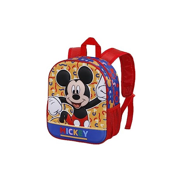 Mochila 3D Mickey Disney 31x27x11cm.