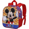 Mochila 3D Mickey Disney 31x27x11cm.