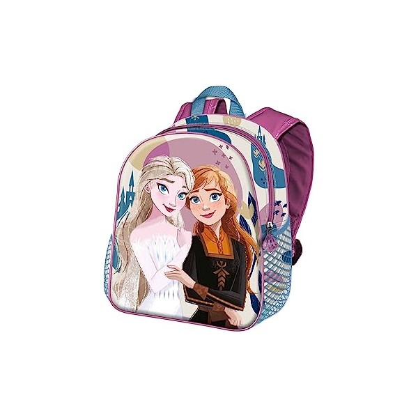 Mochila 3D Frozen Disney 31x27x11cm.