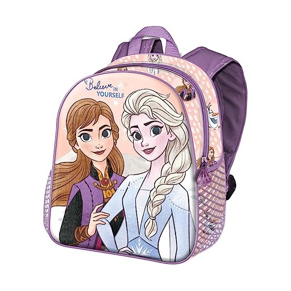 Mochila 3D Frozen Disney 31x27x11cm.