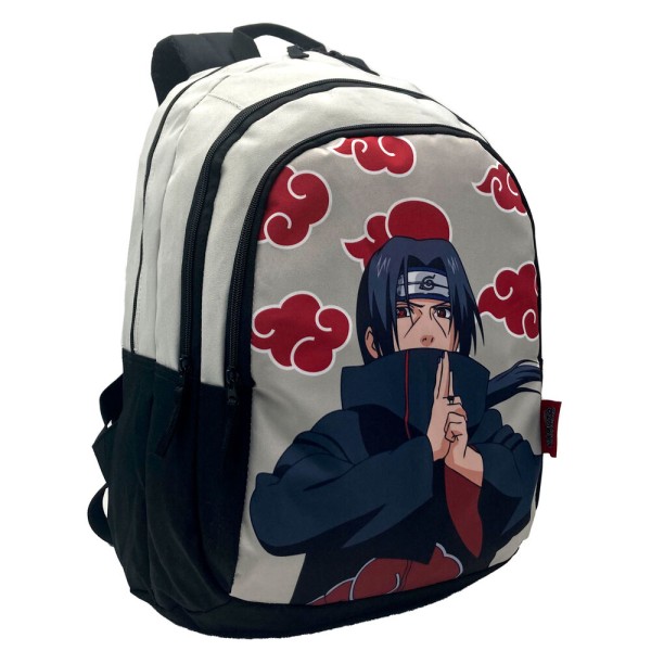 Mochila Sasuke Uchiha Naruto Shippuden Adaptable 44x30x20cm.