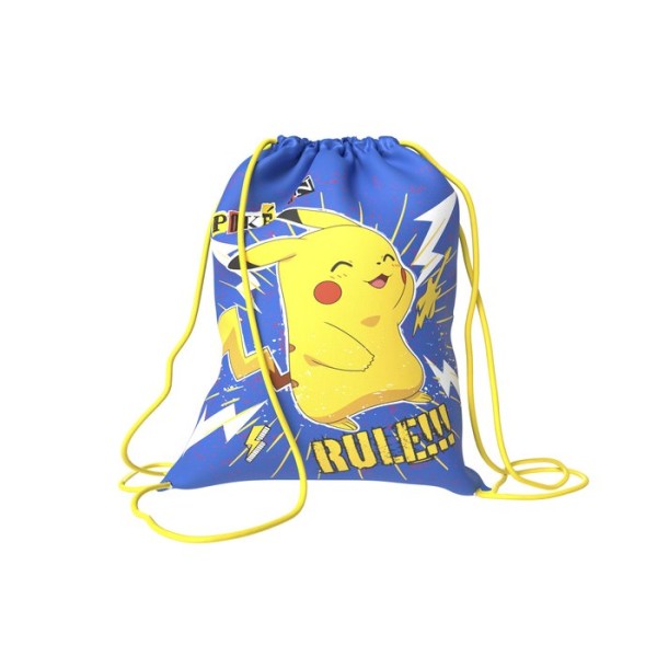 Saco Mochila Pokemon 41cm.