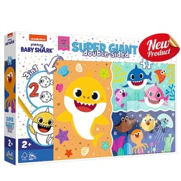 Puzzle Super Giant 3 In 1 Baby Shark