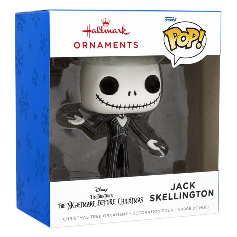 Adorno de navidad funko jack figura de resina