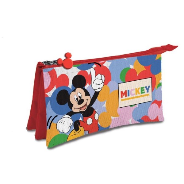 Portatodo Triple Mickey Classic 24X20Cm