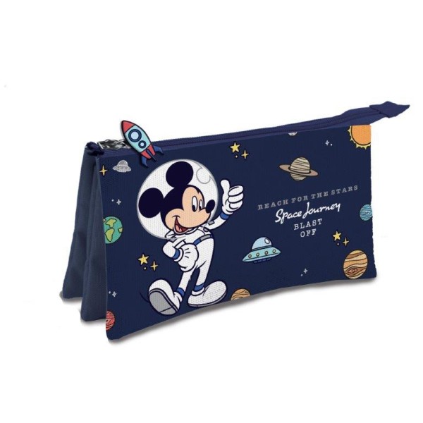 Portatodo Triple Mickey Space Adventure 21Cm