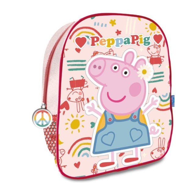 Mochila Peq. Peppa Pig Love 27Cm