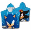 Poncho Toalla Sonic The Hedgehog Microfibra 55x110cm.