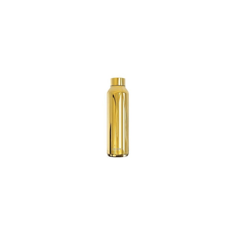 Botella Termo Acero Inox. Quokka Solid Sleek Gold 630ml