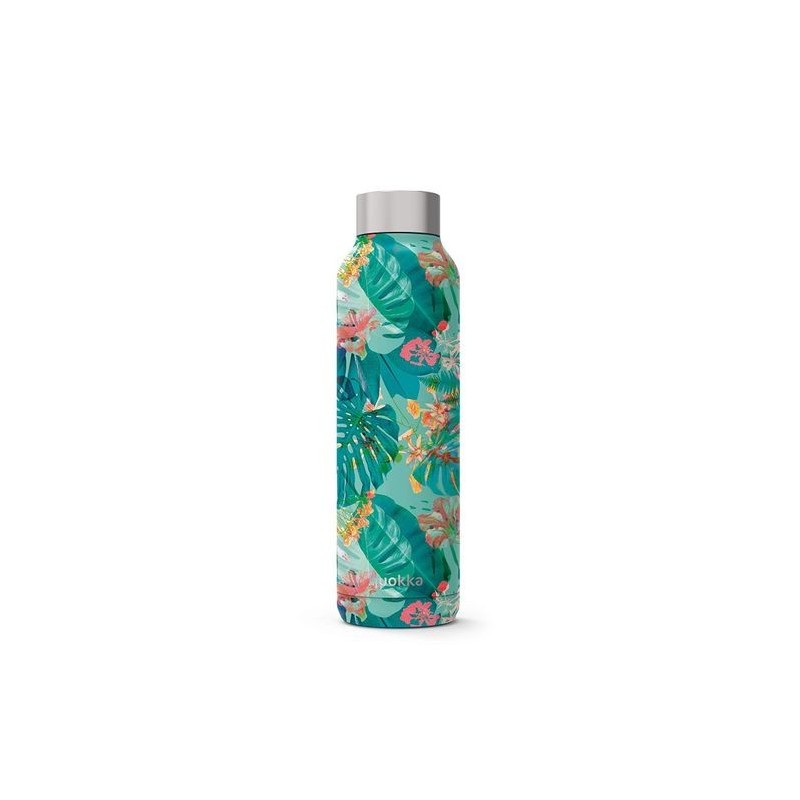 Botella Termo Acero Inox. Quokka Solid Tropical 630ml