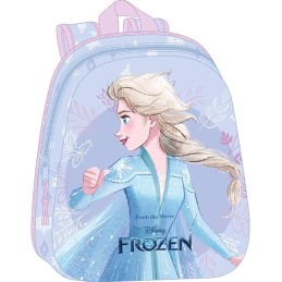 Mochila 3D Frozen Disney 27x10x33cm.