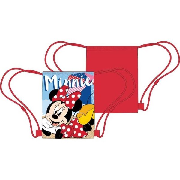 Saco Mochila Minnie Disney 40x35cm.