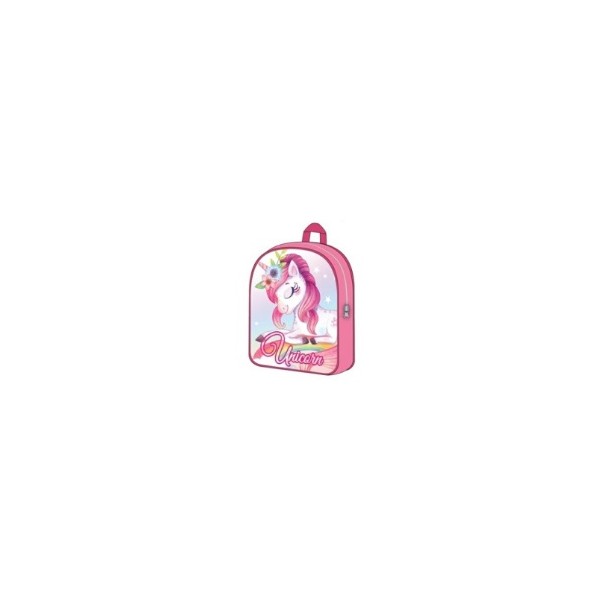 Mochila Unicornio 30x26x10cm.