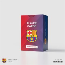 Juego de mesa superclub barcelona player cards 2023 - 24 ingles