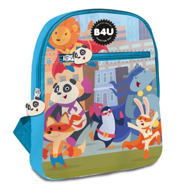 Mochila Mediana B4U Superanimals 30Cm