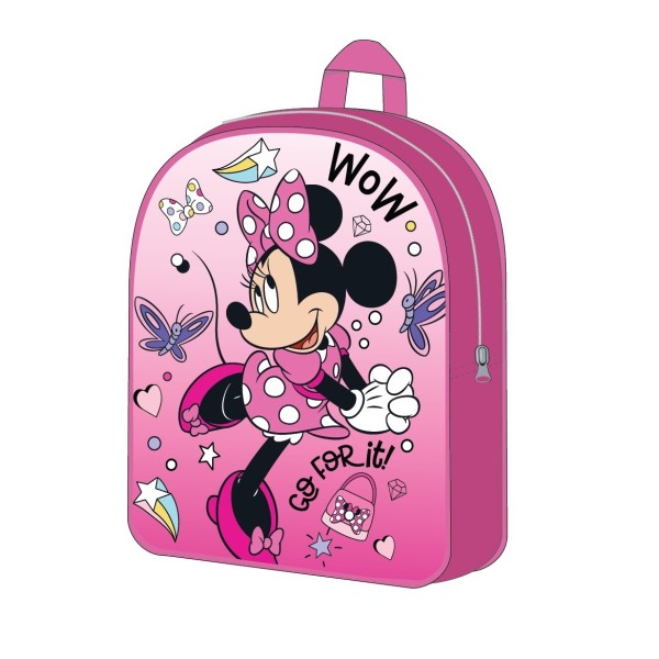 Mochila Minnie Disney 30x26x10cm.