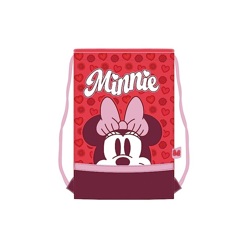 Saco Mochila Premium Minnie Disney 35X48Cm