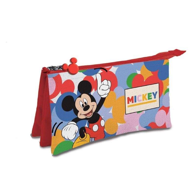 Portatodo Triple Mickey Classic 24X20Cm