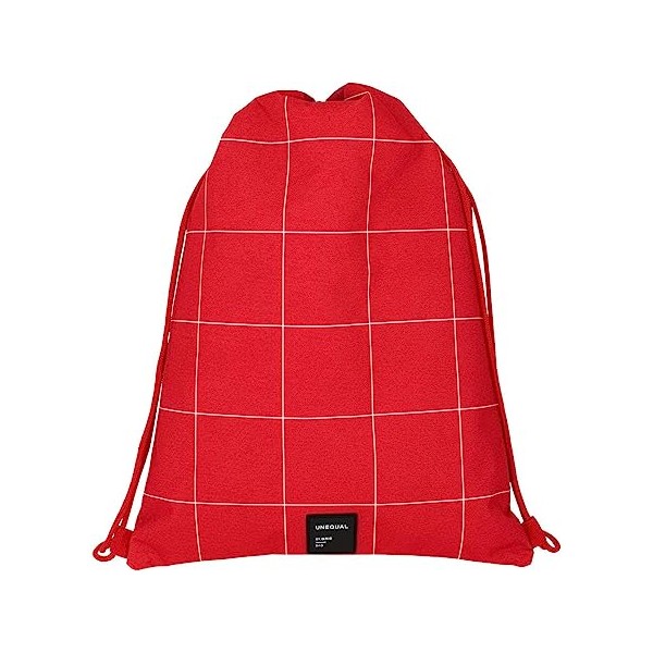 Saco Plano Unequal Rojo 36X47Cm