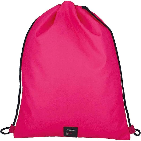 Saco Plano Unequal Fluor Rosa 36X47Cm