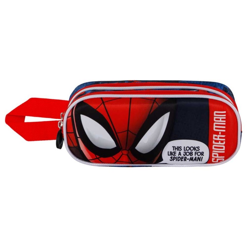 Portatodo 3D Stronger Spiderman Marvel doble 9,5x22x8cm