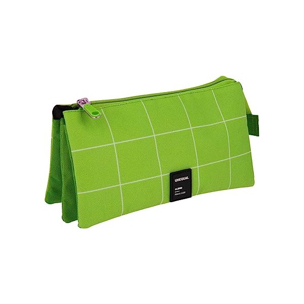 Portatodo Triple Unequal Verde 23.5X12X14Cm