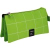 Portatodo Triple Unequal Verde 23.5X12X14Cm