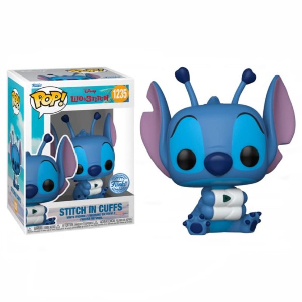 Funko pop disney lilo & stitch stitch in cuffs exclusivo 66486