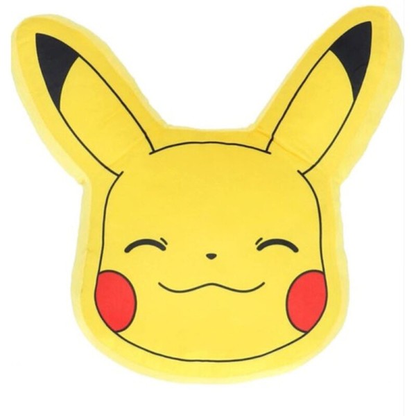 Cojin 3D Pikachu Pokemon 35x38x8cm.