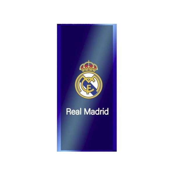 Toalla Playa Premium Real Madrid 75x150cm 100% Algodón (420 gr/m2