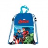 Saco Mochila Avengers Con Bolsillos 45x35cm.