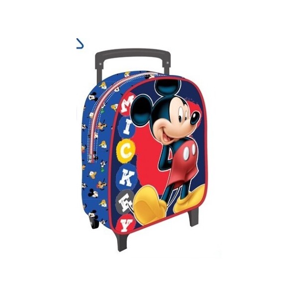 Mochila Trolley Mickey Disney 24x28x10cm.