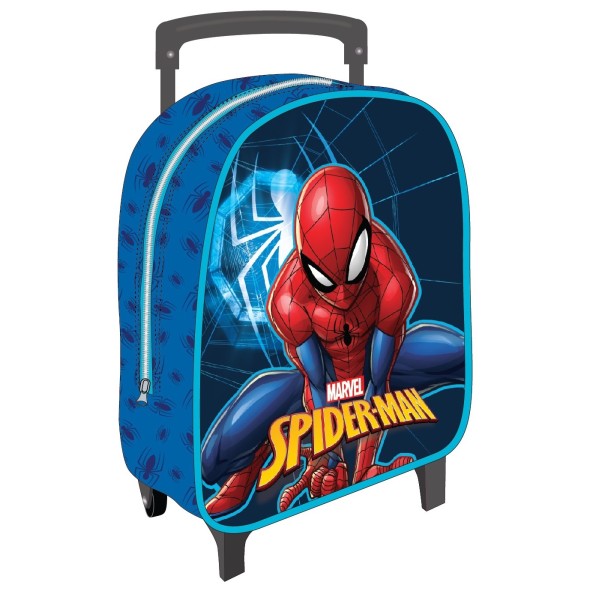 Mochila Trolley Spiderman Marvel 24x28x10cm.