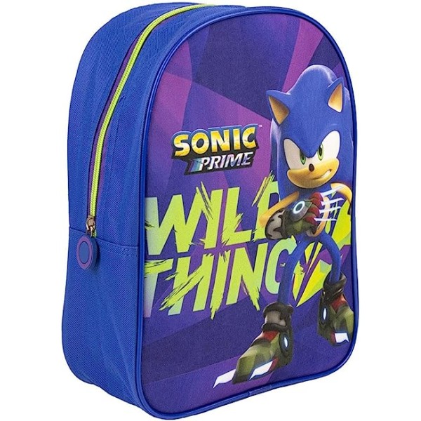 Mochila Basic Sonic 29x10x22cm.