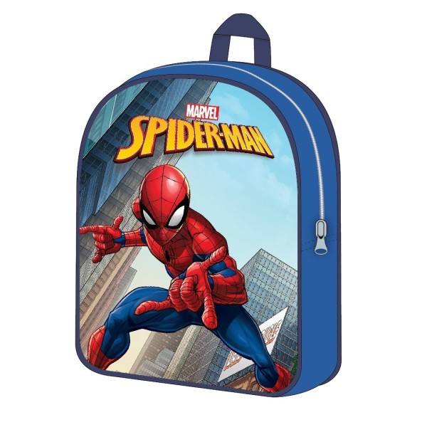 Mochila Infantil Spiderman Marvel 30x26x10cm.