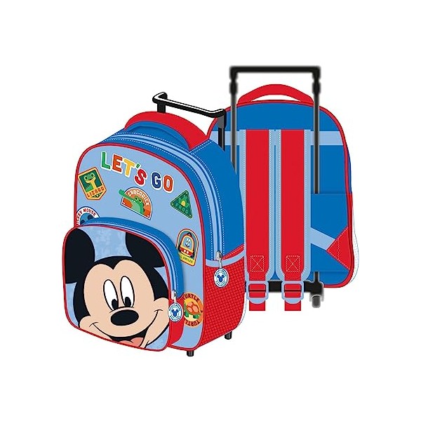 Mochila Trolley Mickey Disney 24X36X12Cm