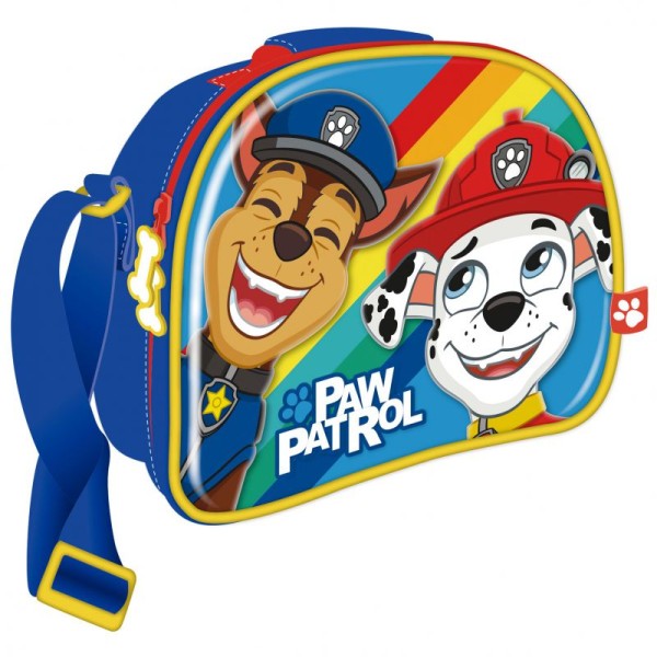 Bolsa Portamerienda 3D Patrulla Canina Paw Patrol 26X21X11Cm