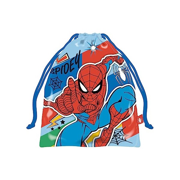 Saquito Spiderman Marvel 26,5X21,5Cm