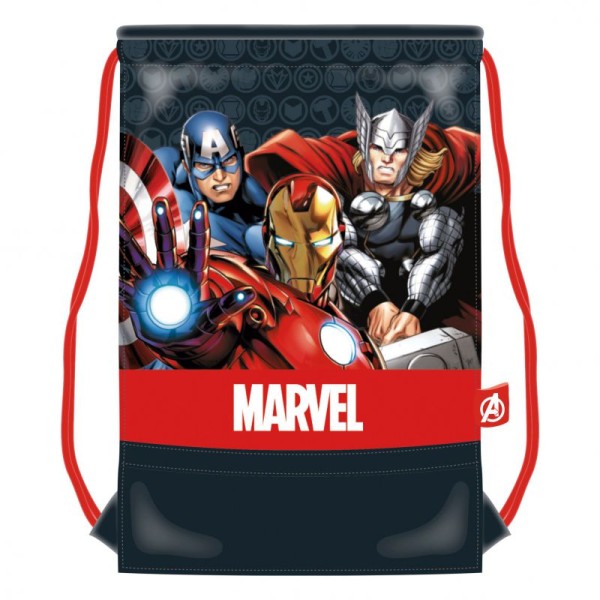 Saco Mochila Premium Avengers Marvel 35X48Cm