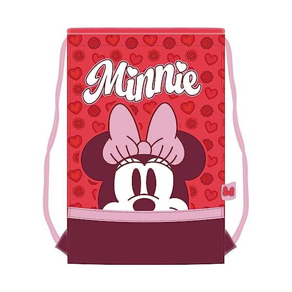 Saco Mochila Premium Minnie Disney 35X48Cm