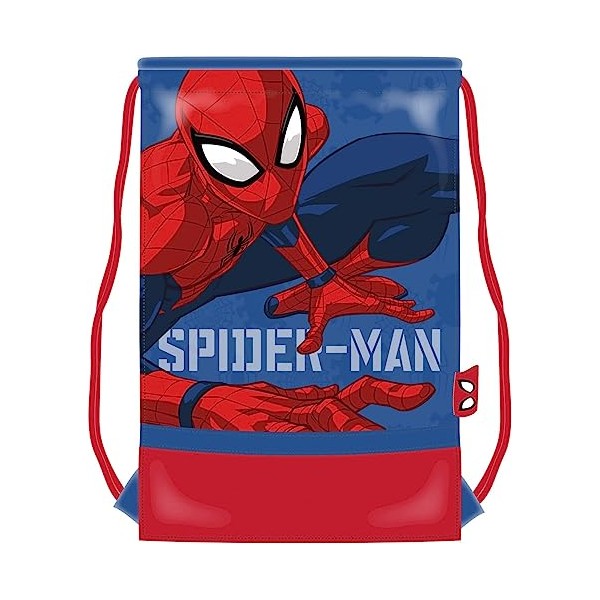 Saco Mochila Premium Spiderman Marvel 35X48Cm