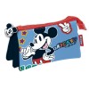 Portatodo Triple Mickey Disney 21X11X3,5Cm