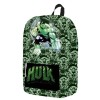 Mochila Mediana Bolsillo Hulk Destroy 44cm