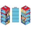 COLGADOR/ORGANIZADOR ARMARIO CON 4 HUECOS 29X28X65 CM. DE MICKEY