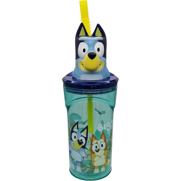 Vaso Figurita 3D Bluey 360ml